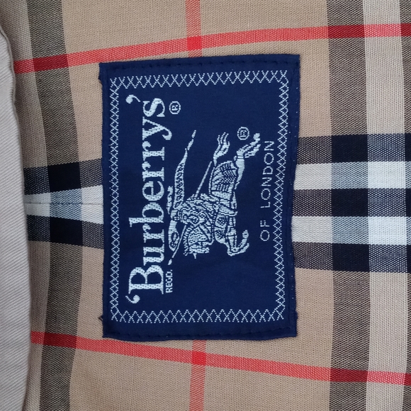 💎VTG Burberry💎 - Men's Classic Trench Coat w/Removeable Wool/Camel Hair Lining - Picture 3 of 16